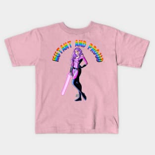 British Psylocke Mutant And Proud Kids T-Shirt